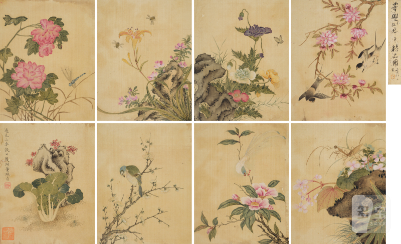 董婉贞（1776-1849） 花鸟册 - 图2